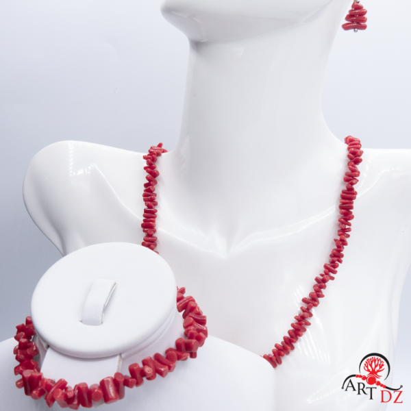 Parure en corail rouge PR-0001