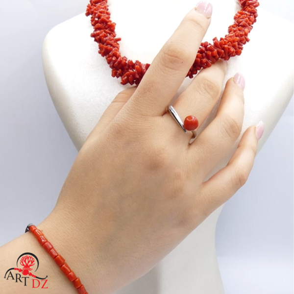 Bague en corail BG-0003 – Image 8